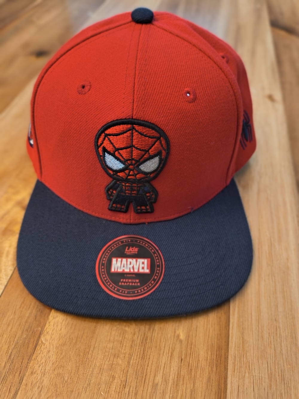 Marvel Kids Spider-Man Red and Navy Snapback Hat